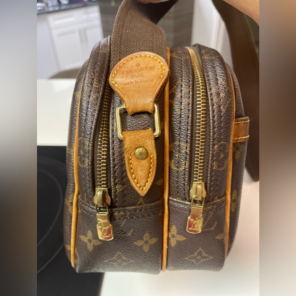 Louis Vuitton Brown and Gold Travel Bag - Picture 3 of 16